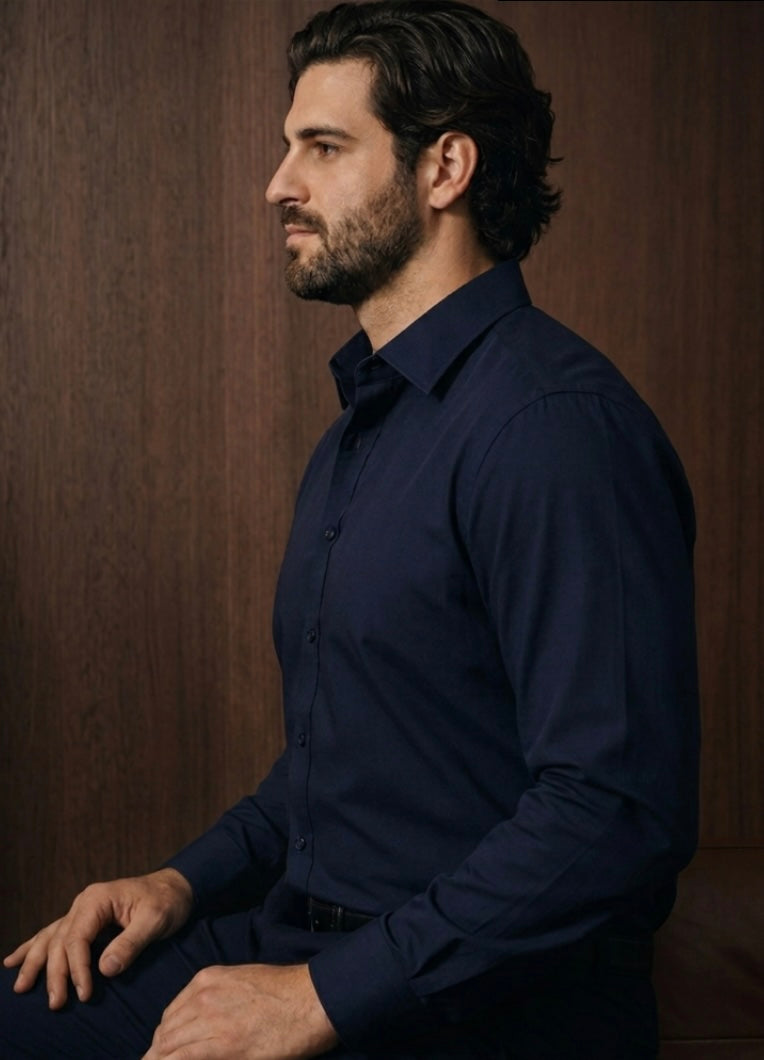 PLUS SIZE MEN SOLID SHIRT| XL-7XL