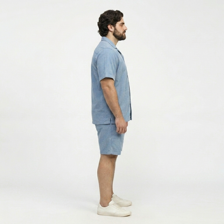 PLUS SIZE MEN SOLID SHIRT | XL-7XL