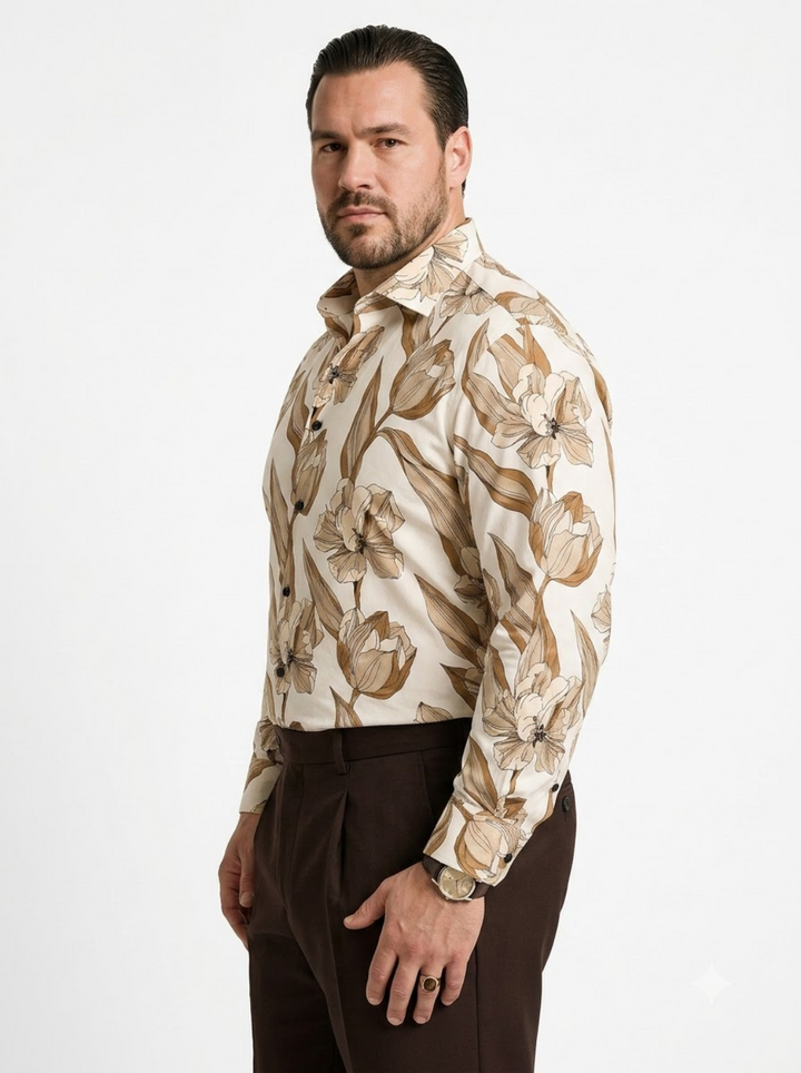 PLUS SIZE PRINTED SHIRT FOR MEN | XL-7XL