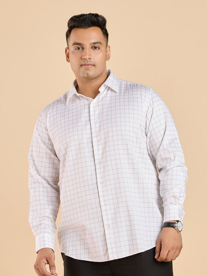 Sophisticated Supima Cotton Check Shirt