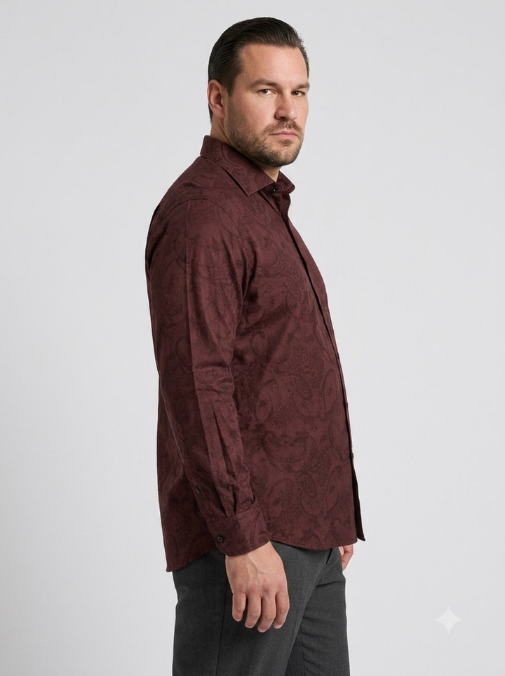 PLUS SIZE JACQURD SHIRT FOR MEN | XL-7XL