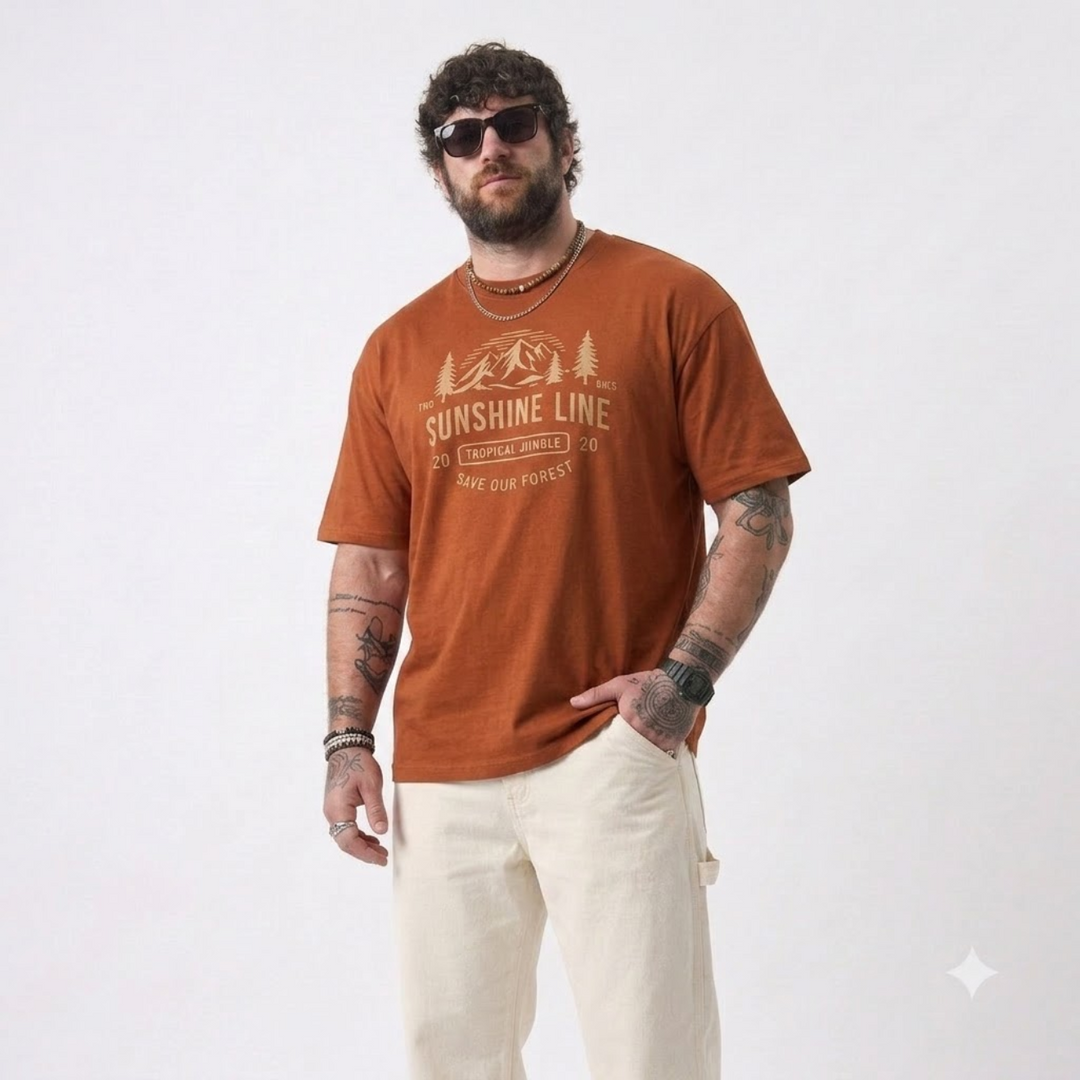PLUS SIZE MEN’S GRAPHIC TSHIRT | XL-7XL