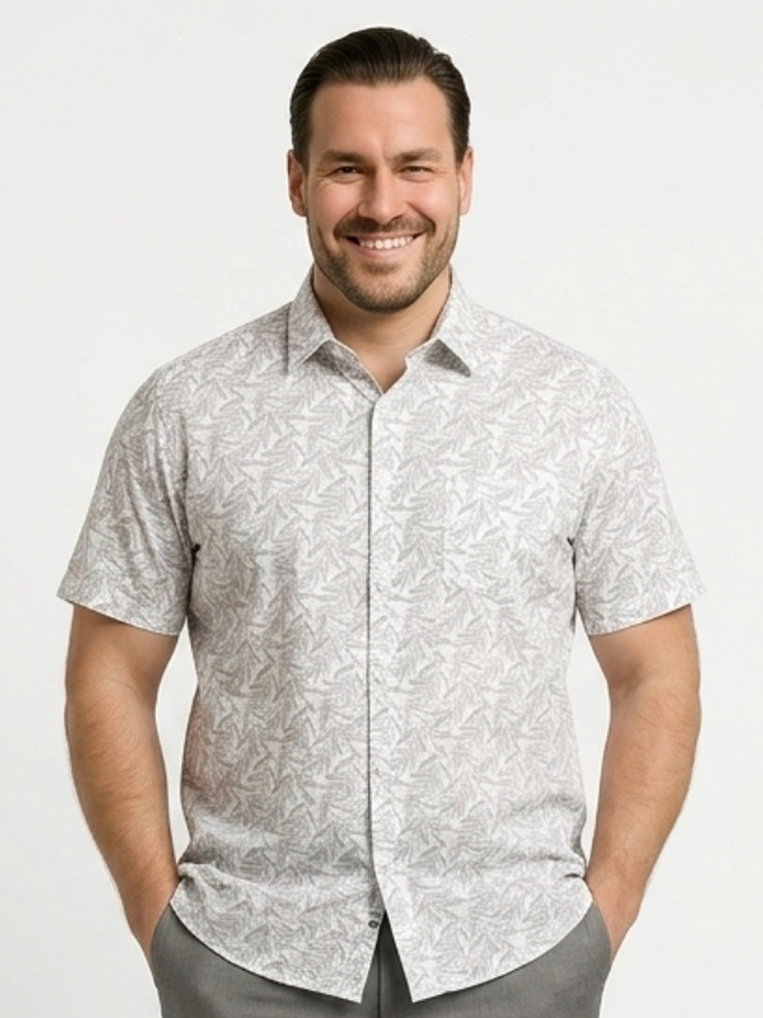 PLUS SIZE PRINTED SHIRT FOR MEN | XL-7XL
