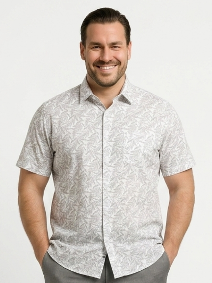 PLUS SIZE PRINTED SHIRT FOR MEN | XL-7XL