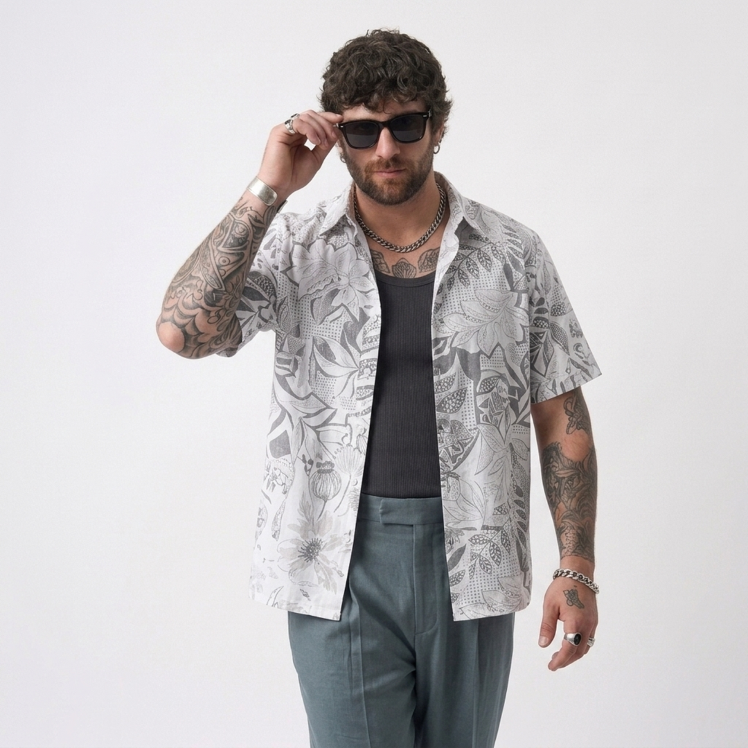 PLUS SIZE MEN’S PRINTED SHIRT | XL-7XL