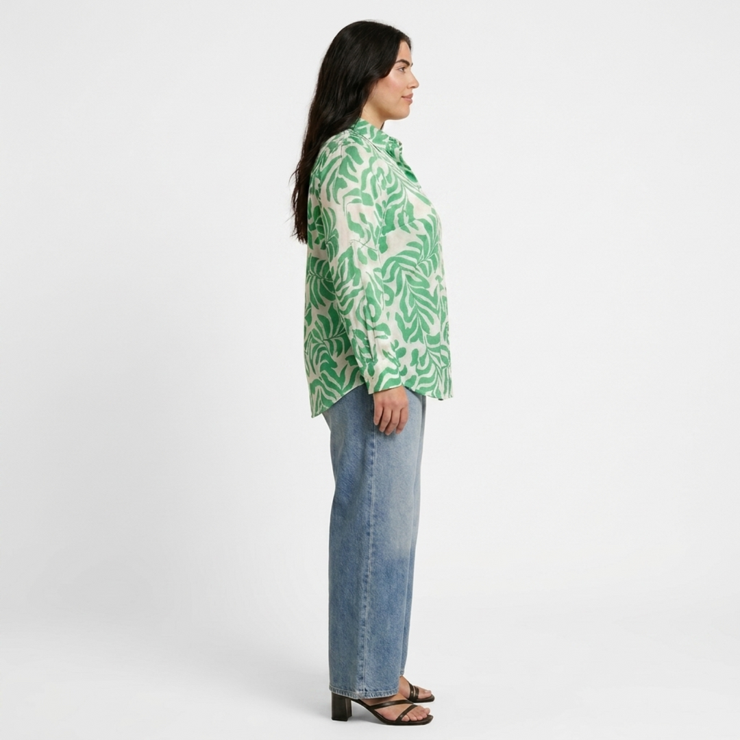 PLUS SIZE WOMEN’S PRINTED SHIRT | XL-7XL