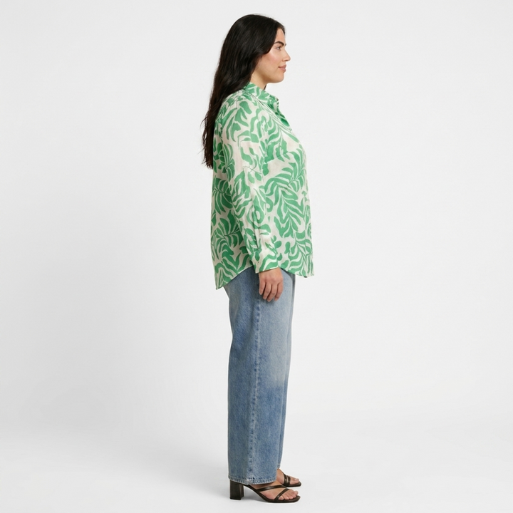PLUS SIZE WOMEN’S PRINTED SHIRT | XL-7XL