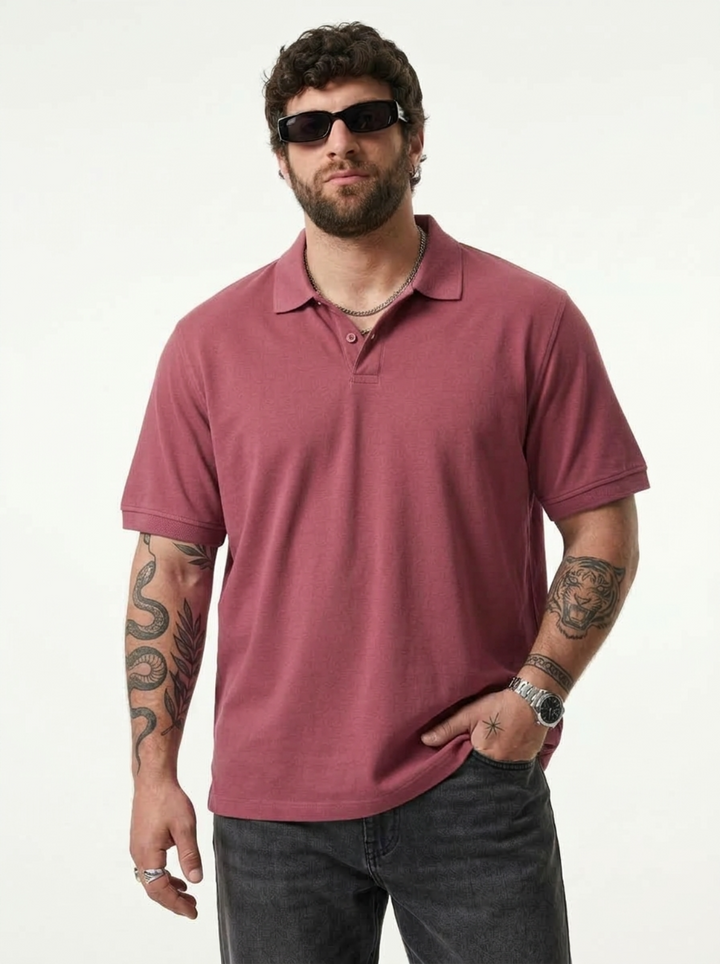 PLUS SIZE MEN SMART POLO | XL-7XL