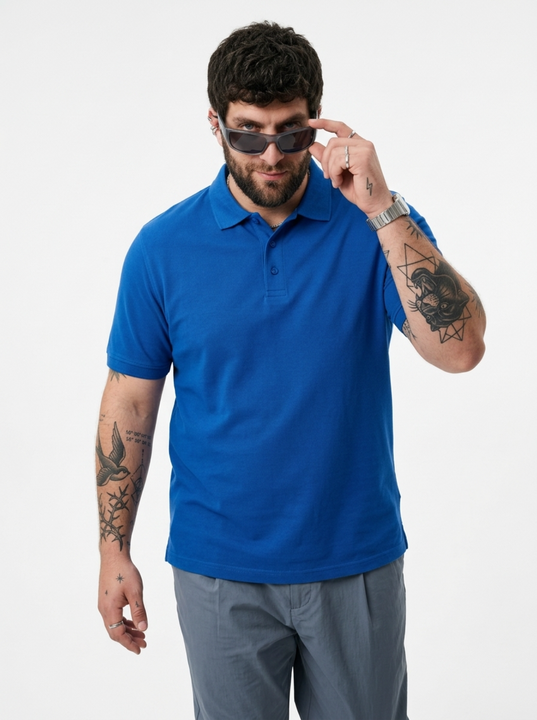 PLUS SIZE MEN SMART POLO | XL-7XL