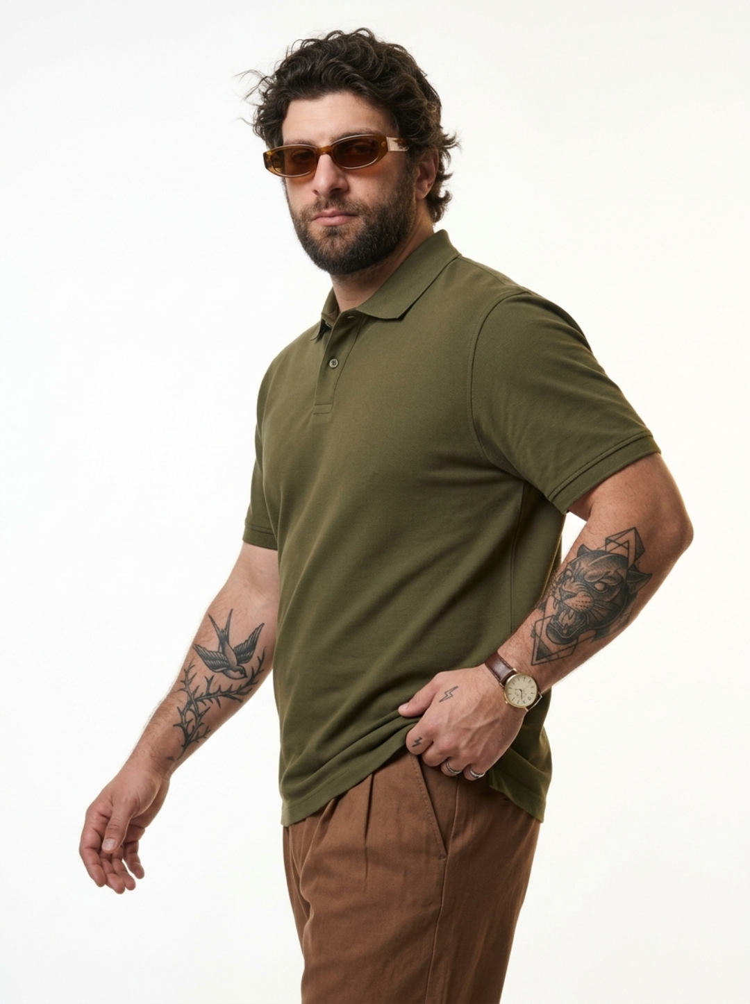 PLUS SIZE MEN SMART POLO | XL-7XL