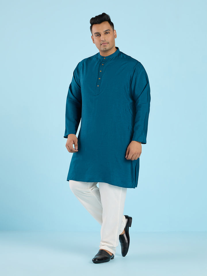 Plus Size Radiant Silk Essence Kurta | XL-7XL