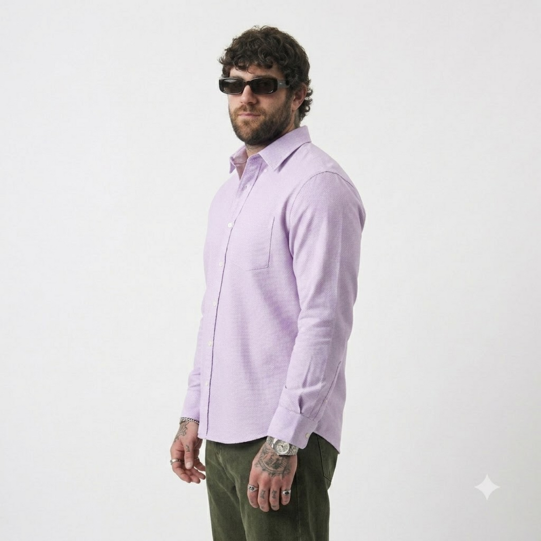 PLUS SIZE SOLID SHIRTS FOR MEN | XL-7XL
