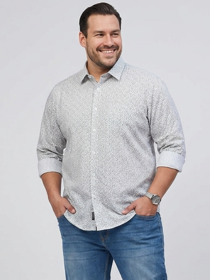 PLUS SIZE PRINTED SHIRT FOR MEN | XL-7XL