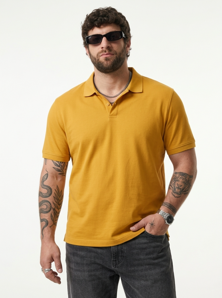 PLUS SIZE MEN SMART POLO | XL-7XL