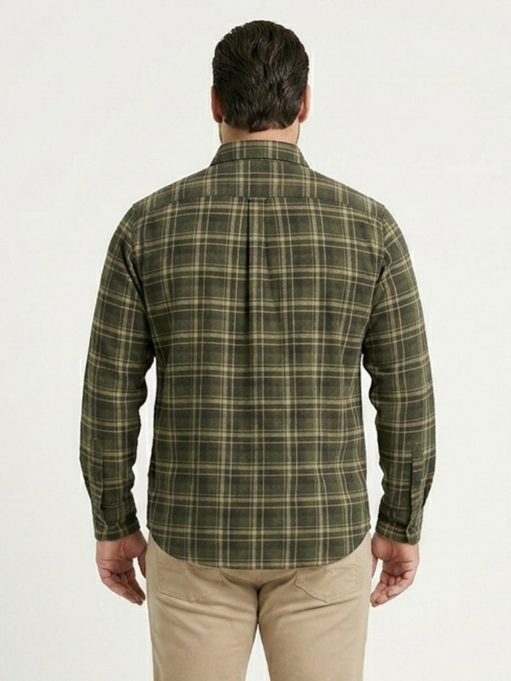 PLUS SIZE MEN CHECK SHIRT| XL-7XL