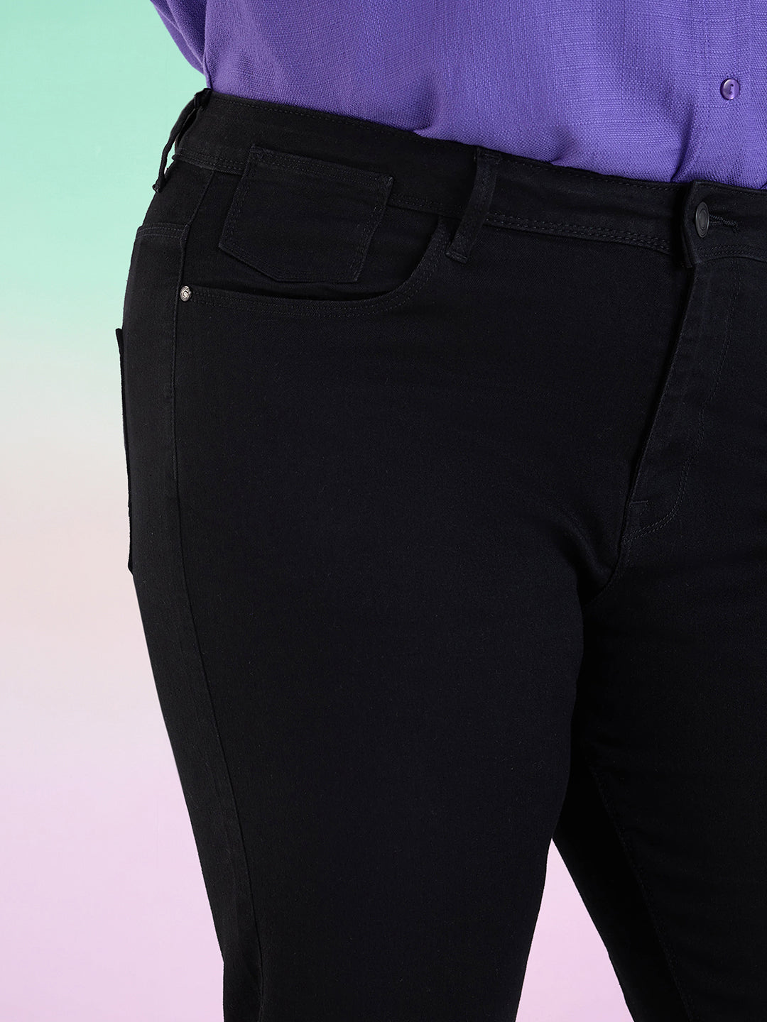 Womens Denim Jeans - Denim
