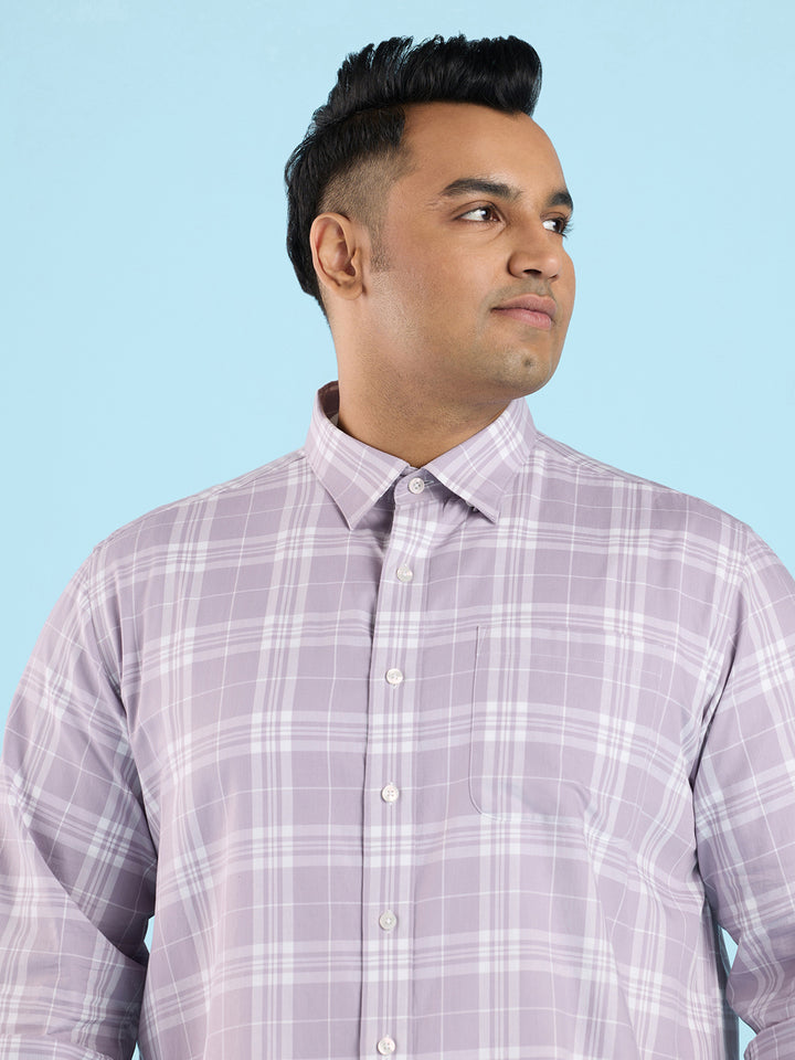 Egyptian Giza Cotton Check Shirt