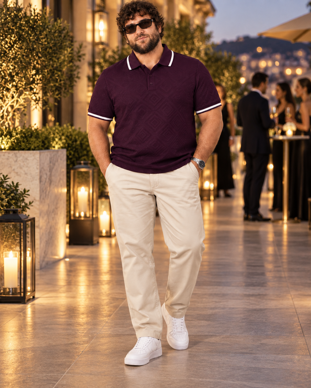 PLUS SIZE MEN LUXURY POLO | XL-7XL