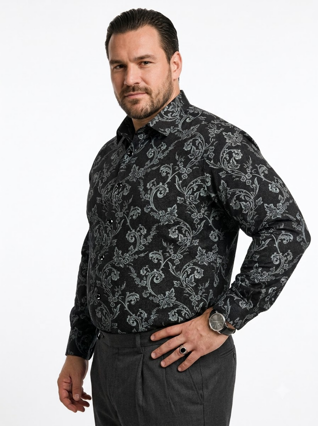 PLUS SIZE PRINTED SHIRT FOR MEN | XL-7XL