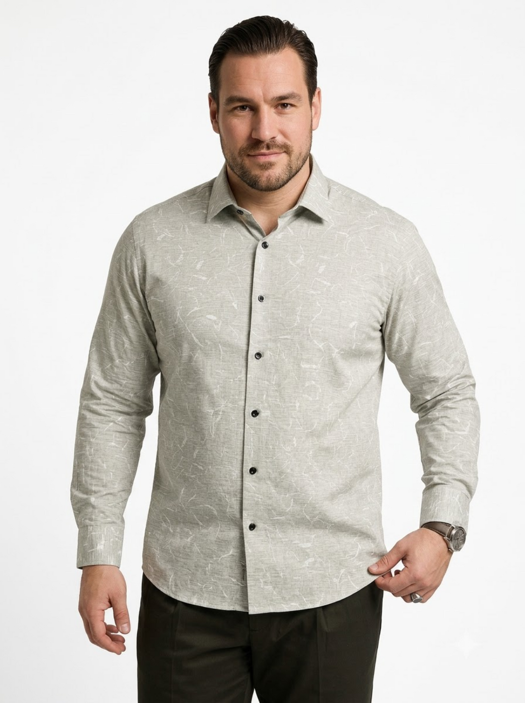 PLUS SIZE PRINTED SHIRT FOR MEN | XL-7XL