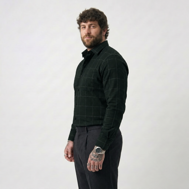 PLUS SIZE CHECK SHIRT FOR MEN | XL-7XL
