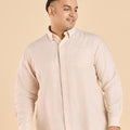 Plus Size Linen Rich Classic Shirt | XL-7XL