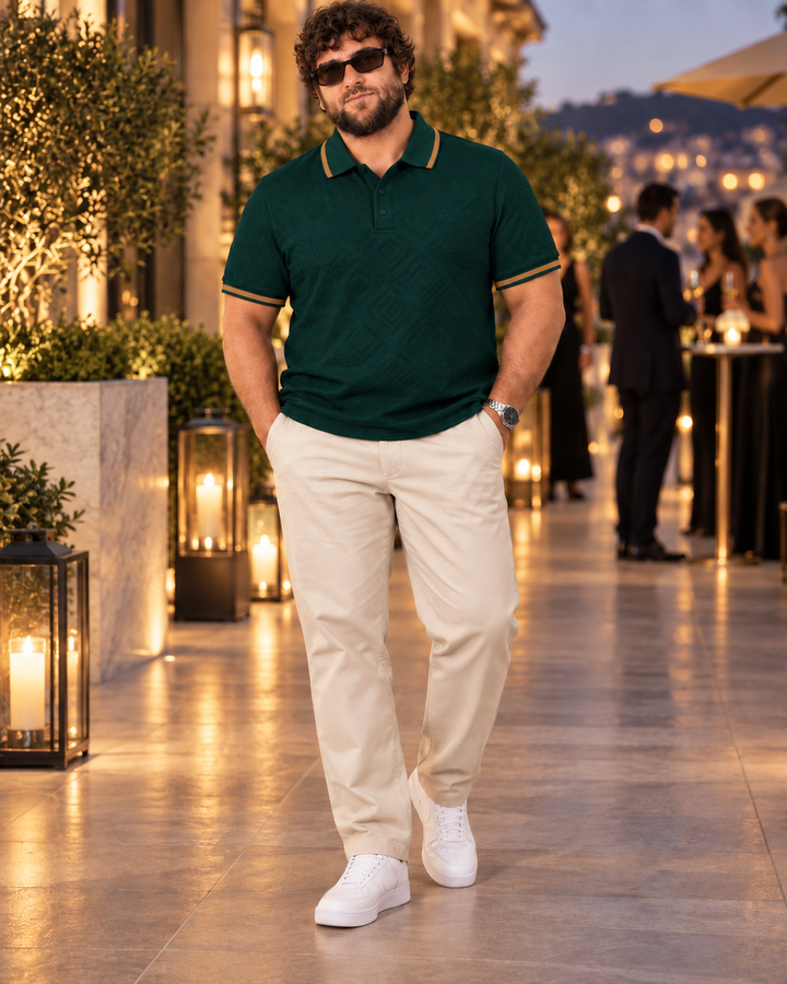 PLUS SIZE MEN LUXURY POLO | XL-7XL