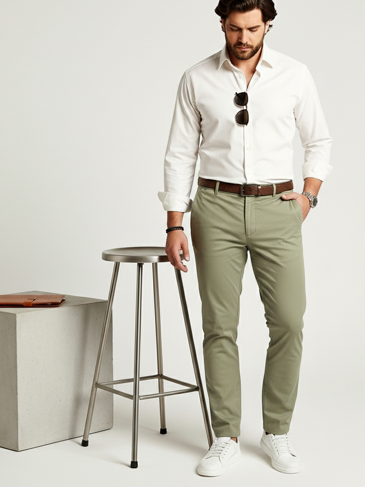 PLUS SIZE AUTO ADJUST CHINO FOR MEN | XL-7XL