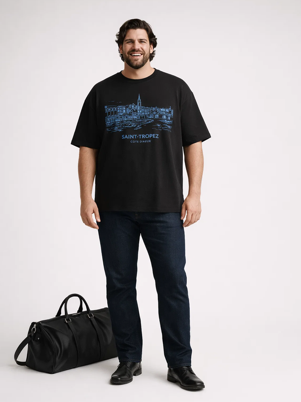 PLUS SIZE MEN GRAPHIC T-SHIRT| XL-7XL