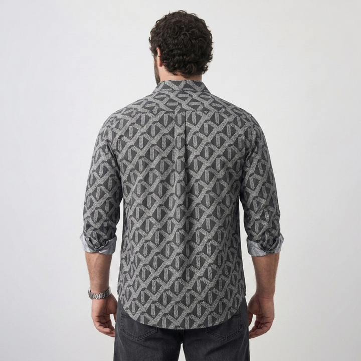 PLUS SIZE MEN’S PRINTED SHIRT | XL-7XL