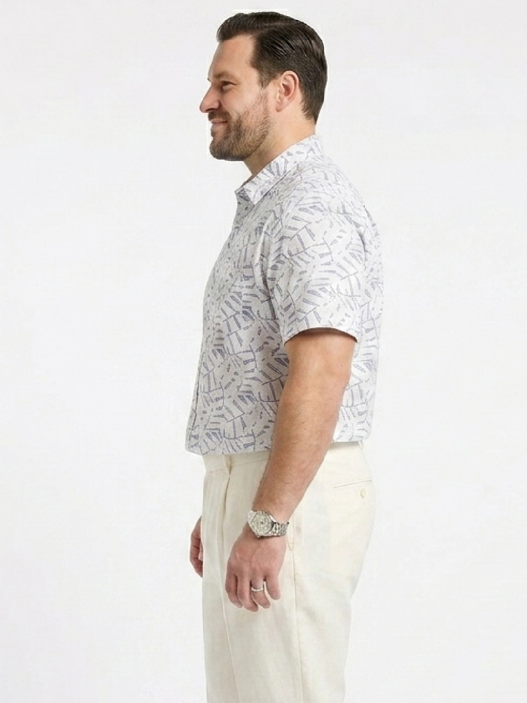 PLUS SIZE PRINTED SHIRT FOR MEN | XL-7XL