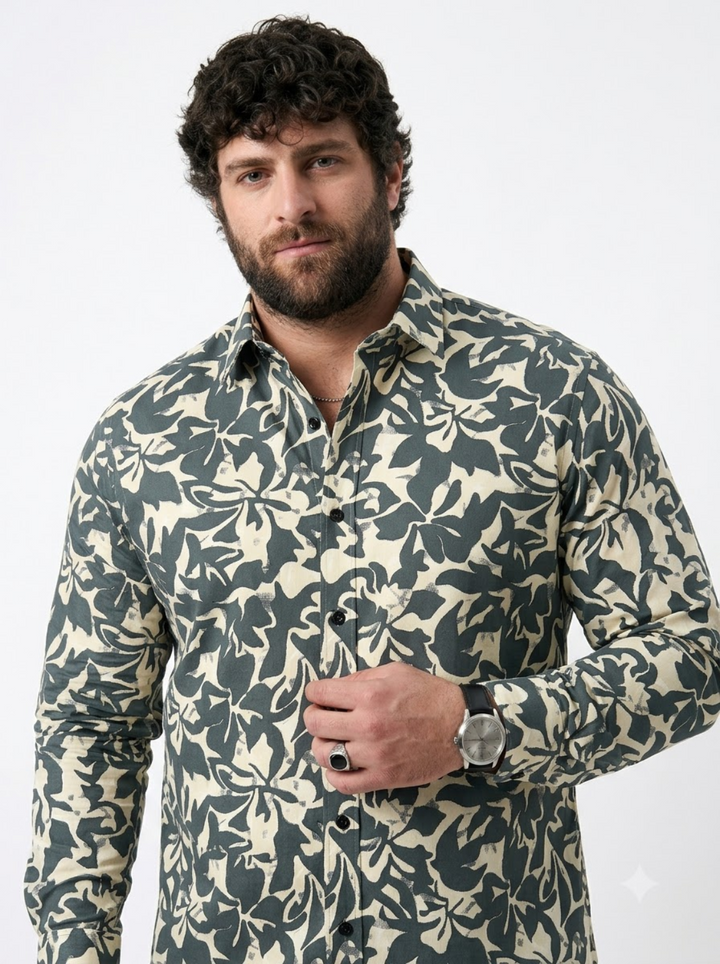 PLUS SIZE PRINTED SHIRT FOR MEN | XL-7XL