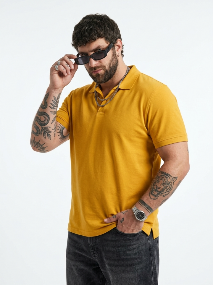 PLUS SIZE MEN SMART POLO | XL-7XL
