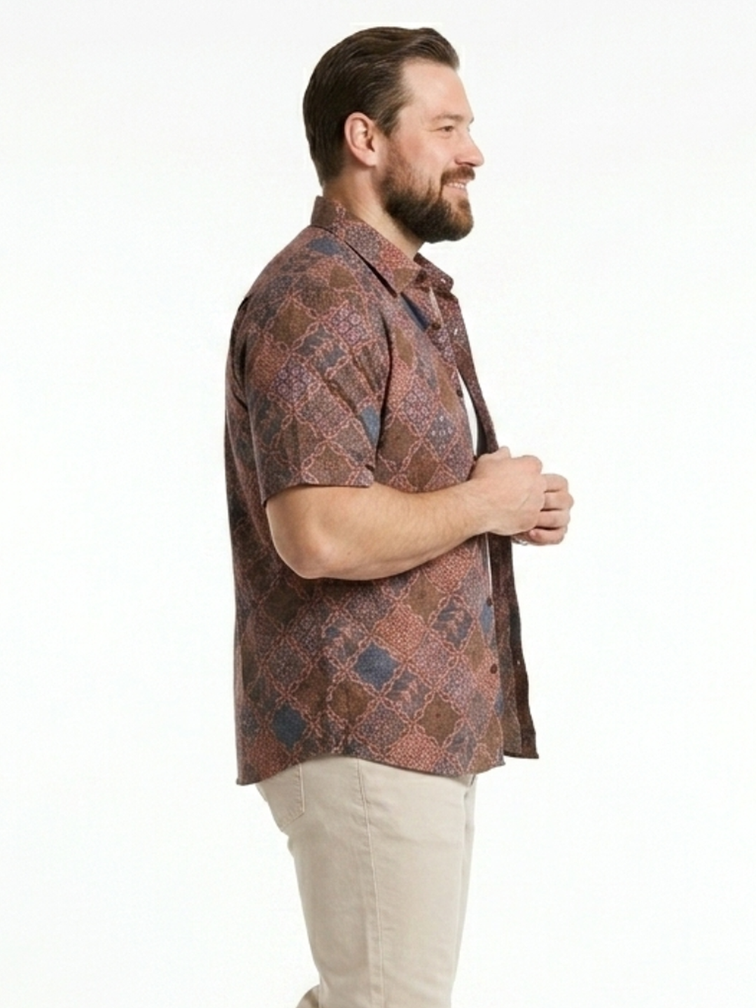 PLUS SIZE PRINTED SHIRT FOR MEN | XL-7XL