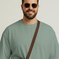 PLUS SIZE RED LABEL COTTON LYCRA LOOSE FIT T-SHIRT FOR MEN | XL-7XL