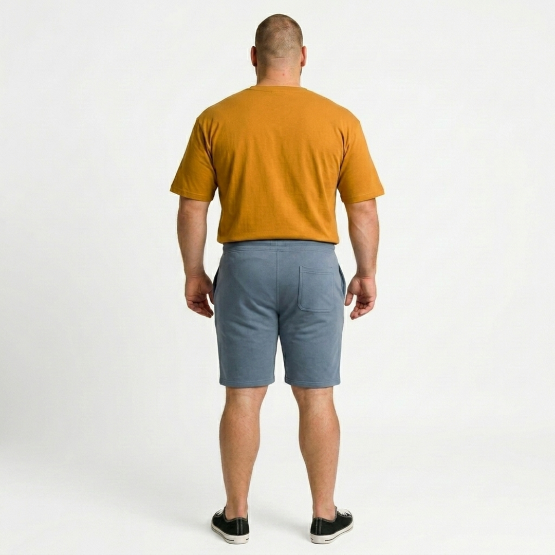 PLUS SIZE MEN KNIT LOUNGE SHORT | XL-7XL