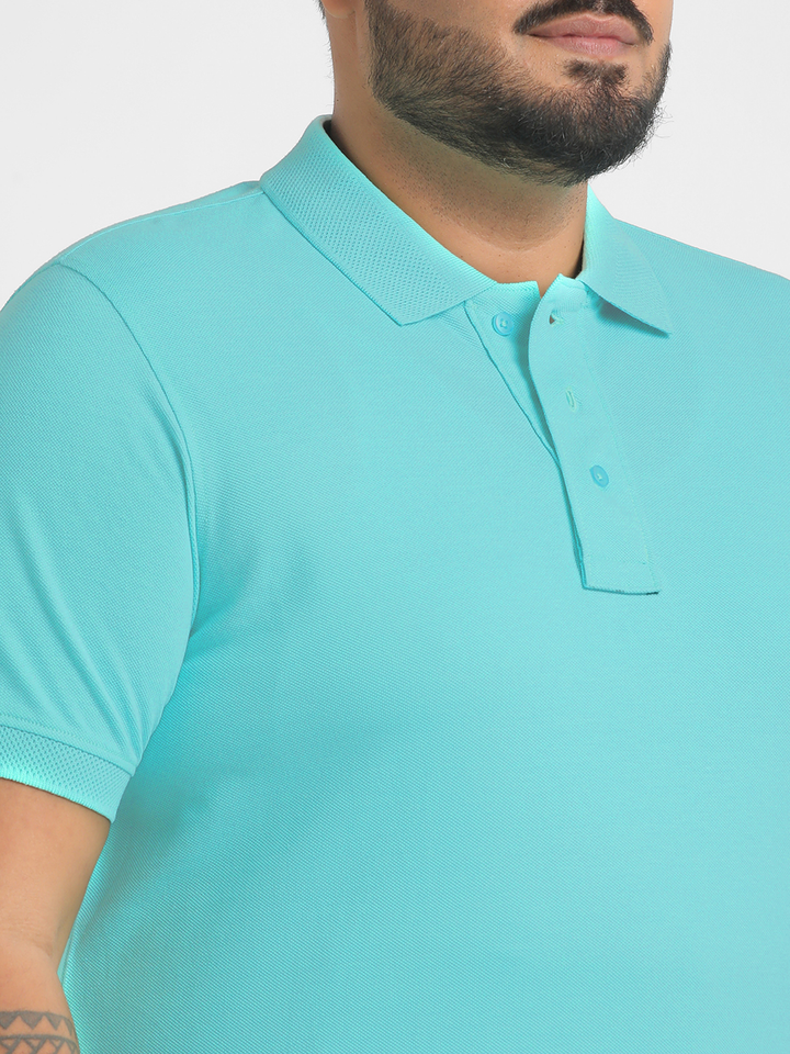 BIG HELLO I PLUS SIZE CHROMALUX EVERYDAY PIQUE POLO | XL-7XL