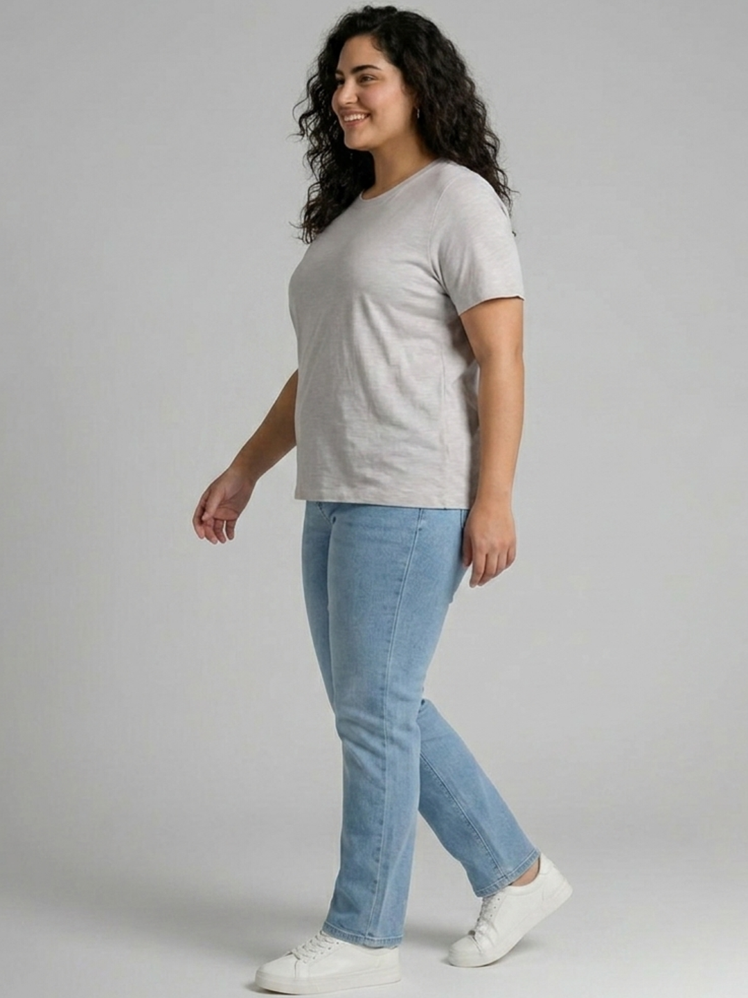 BIG HELLO - THE PLUS LIFE-Womens T-Shirt - Essential