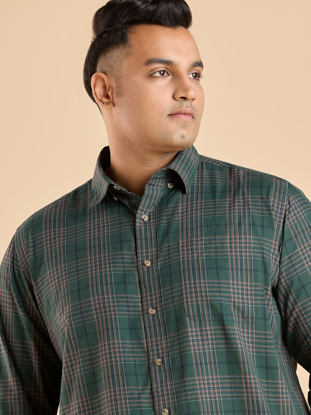 Egyptian Giza Cotton Check Shirt