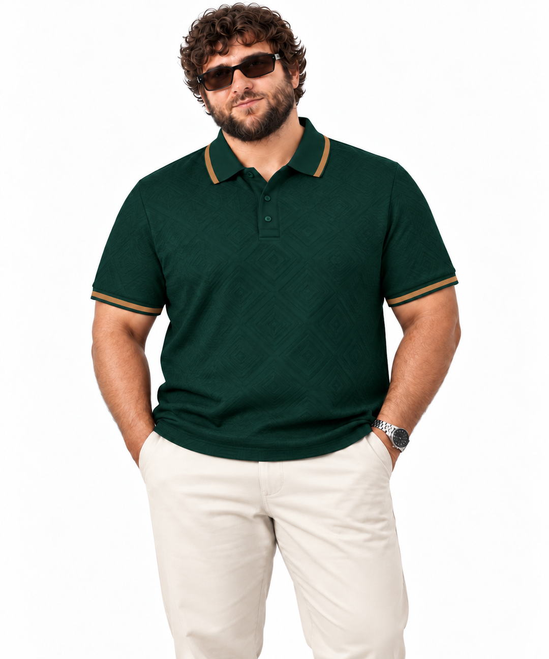 PLUS SIZE MEN LUXURY POLO | XL-7XL