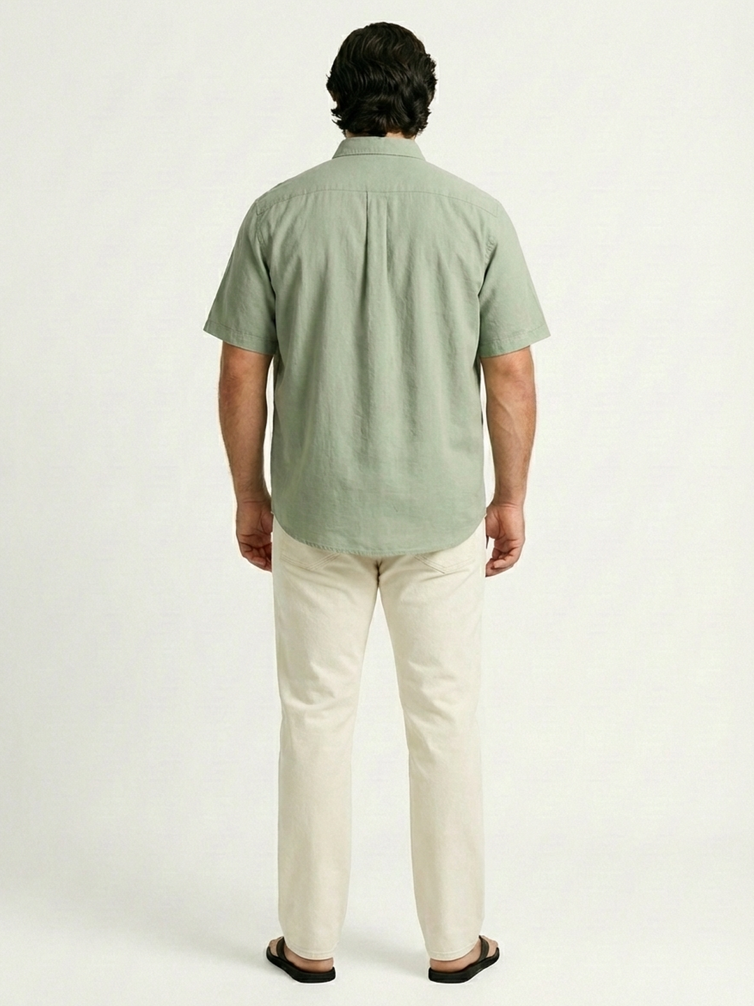 PLUS SIZE MEN SOLID SHIRT| XL-7XL