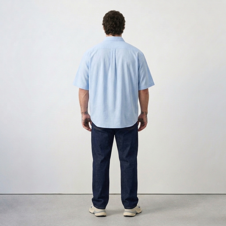 PLUS SIZE MEN’S SOLID SHIRT | XL-7XL