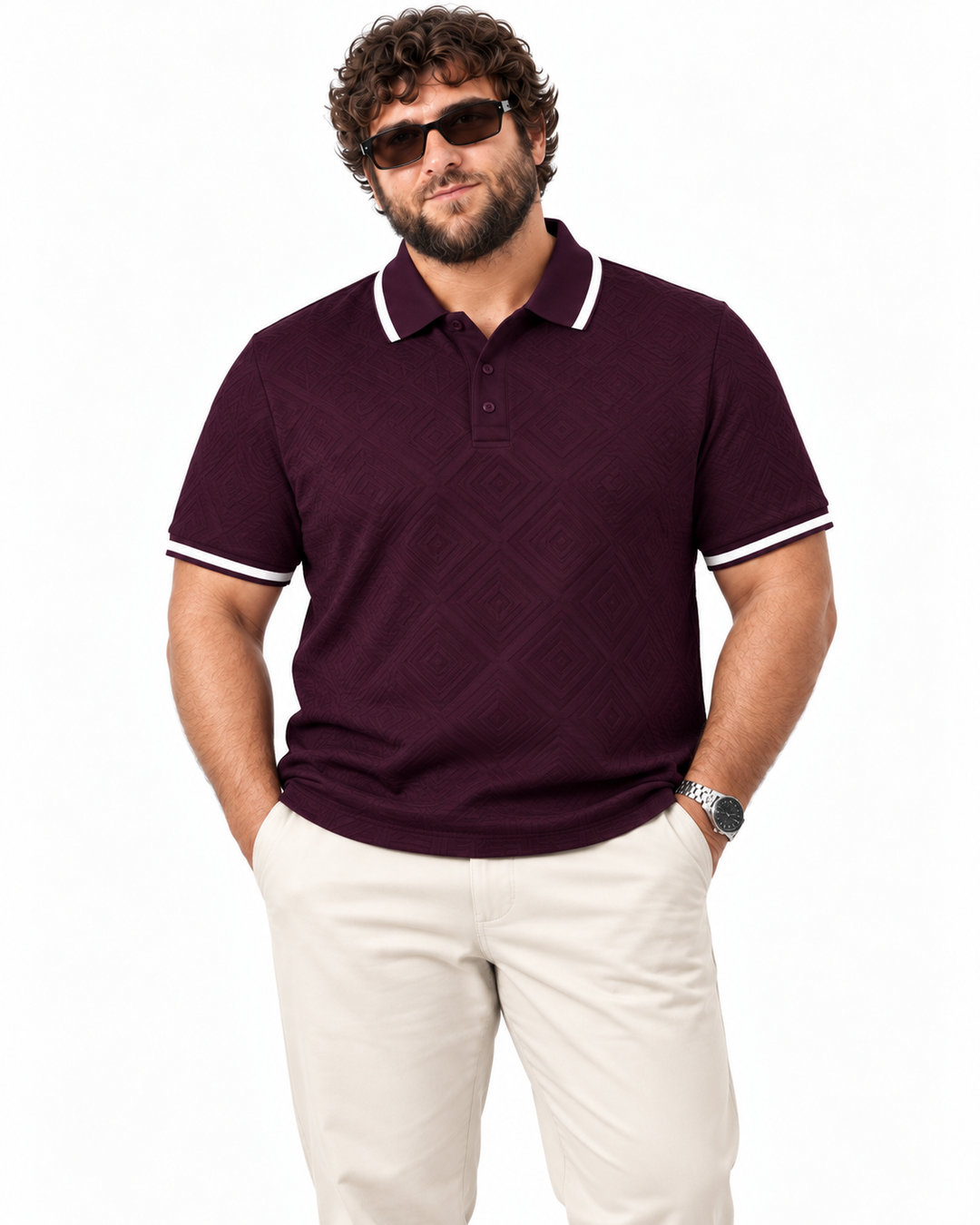 PLUS SIZE MEN LUXURY POLO | XL-7XL