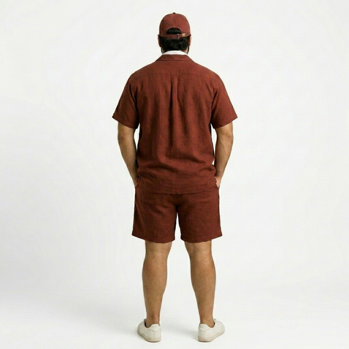 PLUS SIZE MEN SOLID SHIRT | XL-7XL