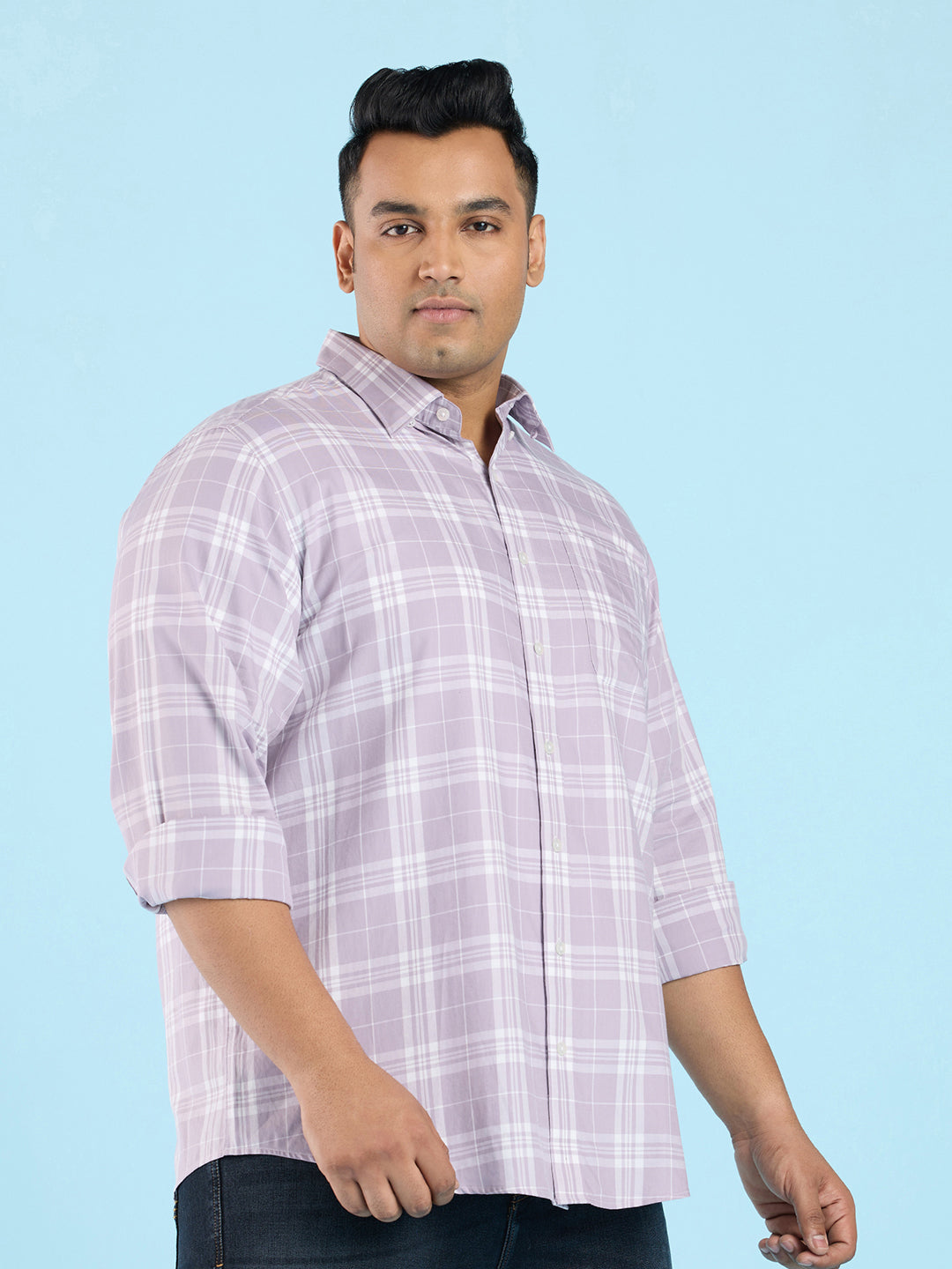 Egyptian Giza Cotton Check Shirt