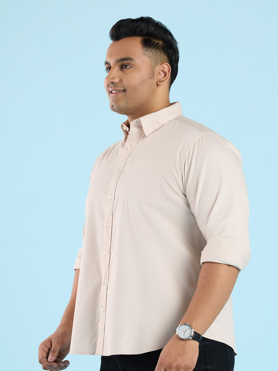 Urbanease Twill Stretch Shirt