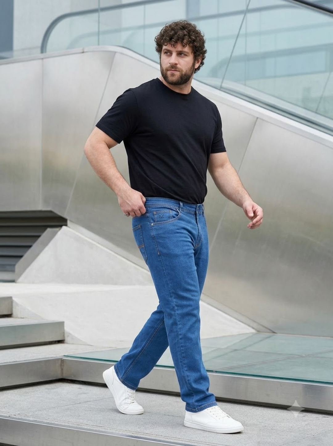 PLUS SIZE MEN’S DENIM JEAN ZACH FIT | XL-7XL