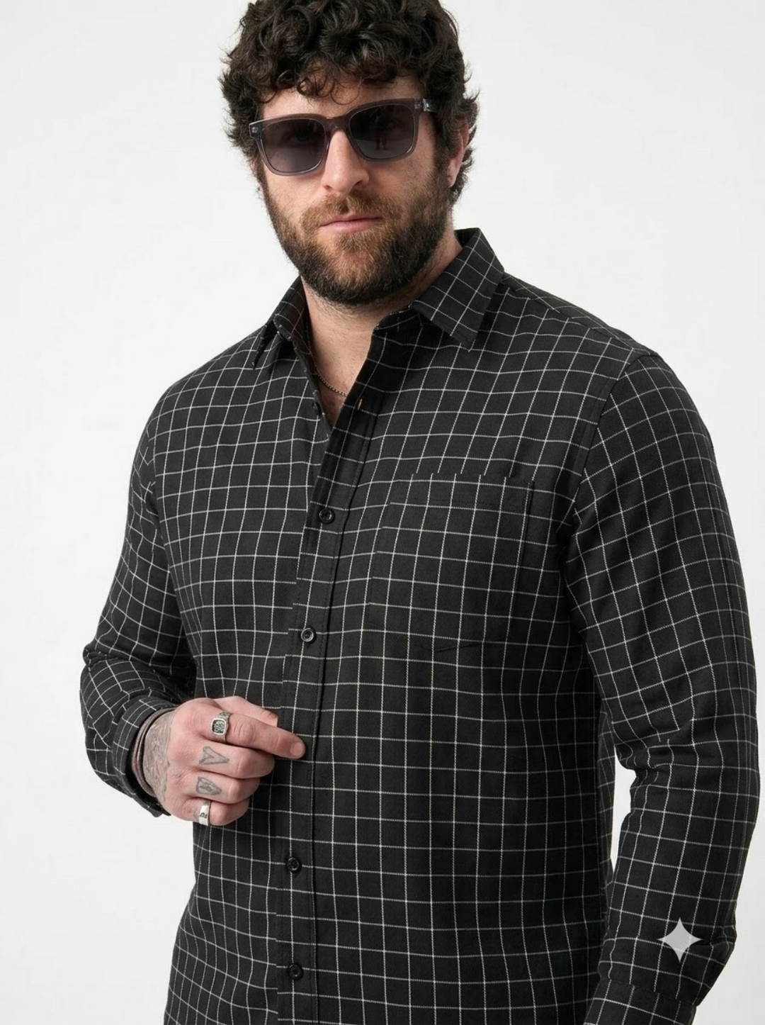 PLUS SIZE CHECK SHIRT FOR MEN | XL-7XL