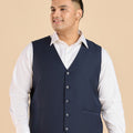 Plus Size Elite Class Blissful Waistcoat | XL-7XL