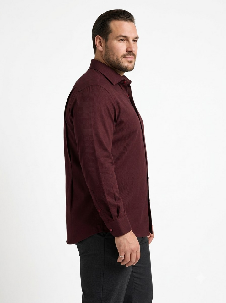 PLUS SIZE SOLID SHIRT FOR MEN | XL-7XL